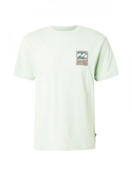 Foto van product BILLABONG Shirt 'Stamp' mintgroen / abrikoos / lichtoranje