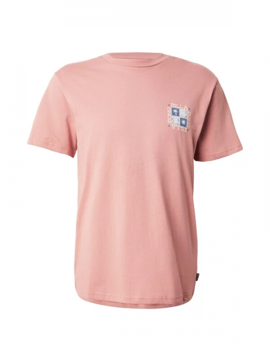 Foto van product BILLABONG Shirt 'Troppo' lichtbeige / marine / opaal / pitaja roze