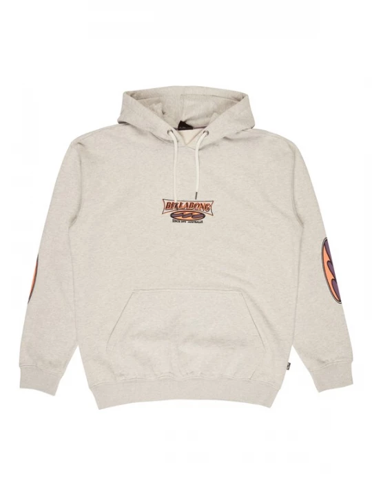 Foto van product BILLABONG Sweatshirt 'Since 73 Burleigh' lichtgrijs / lila / lichtoranje / zwart