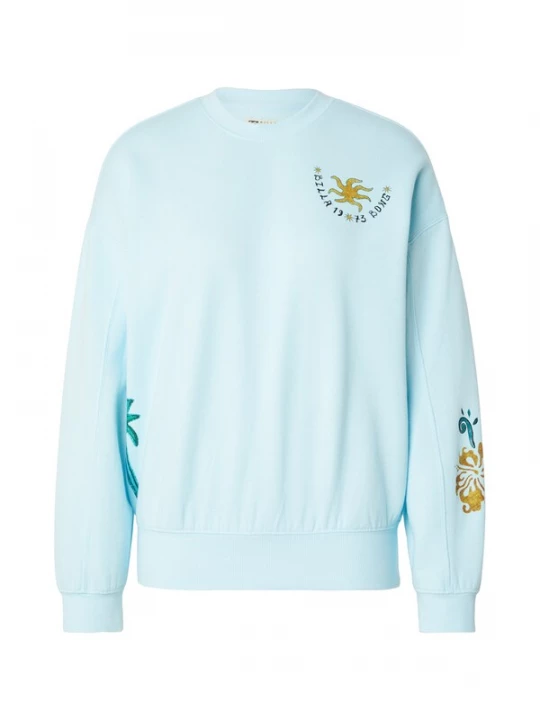 Foto van product BILLABONG Sweatshirt 'Sunset Rider' lichtblauw / sepia / spar / zwart