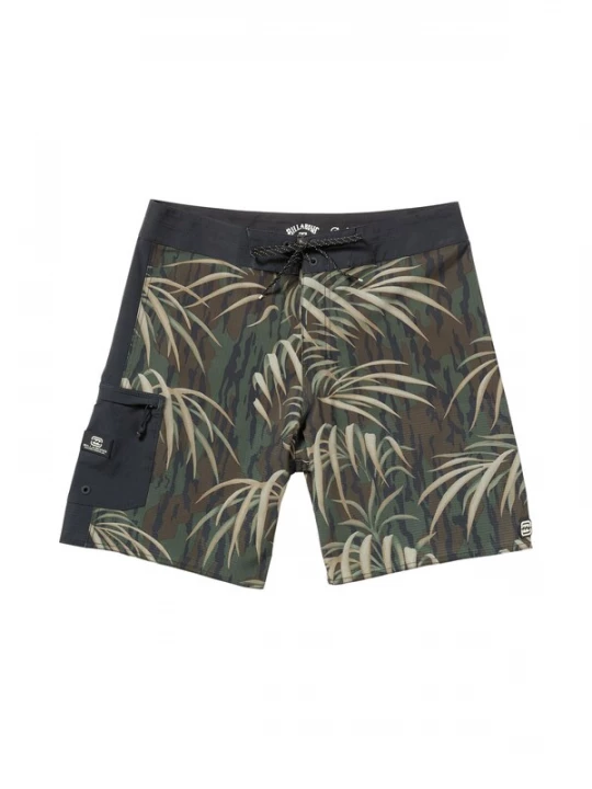 Foto van product BILLABONG Zwemshorts 'Formula 18.5' kaki / olijfgroen