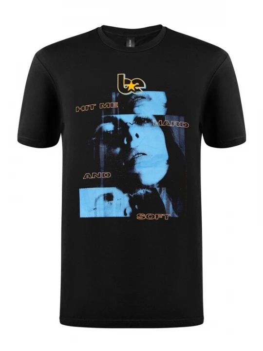 Foto van product Billie Eilish Shirt 'Billie Eilish Hit Me Hard And Soft Organic T-Shirt' zwart