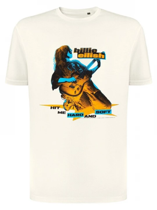 Foto van product Billie Eilish Shirt 'Billie Eilish Solo Organic T-Shirt' crème