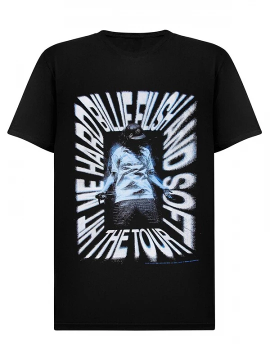 Foto van product Billie Eilish Shirt 'Billie Eilish Tour on Stage Organic T-Shirt' zwart