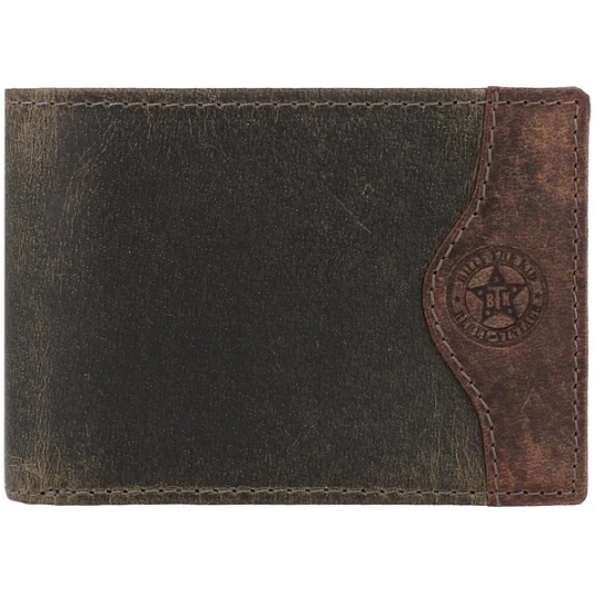 Foto van product Billy the kid Portemonnee bruin / kaki