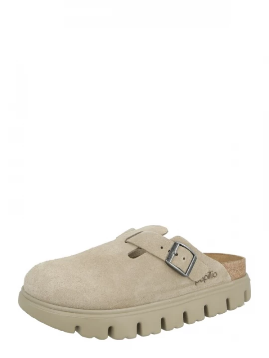 Foto van product BIRKENSTOCK Clogs 'Boston Chunky Leve' stone grey