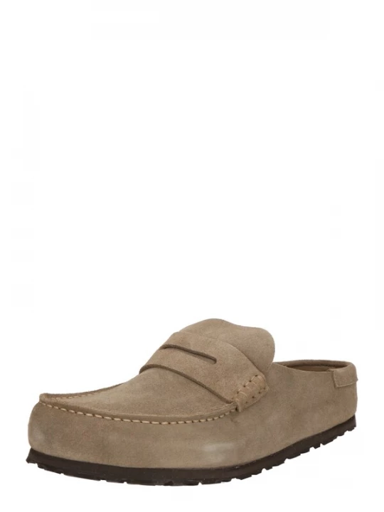 Foto van product BIRKENSTOCK Instappers 'Naples' donkerbeige