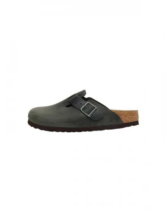 Foto van product BIRKENSTOCK Muiltjes 'Boston' donkergroen
