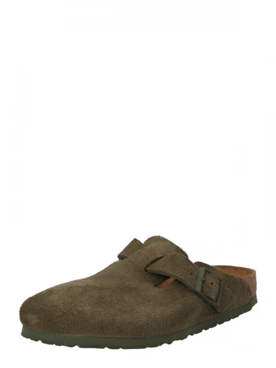 Foto van product BIRKENSTOCK Muiltjes 'Boston' donkergroen
