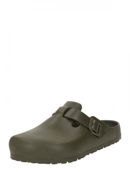Foto van product BIRKENSTOCK Muiltjes 'Boston' kaki