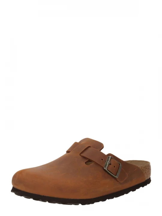 Foto van product BIRKENSTOCK Muiltjes 'Boston Leoi' cognac