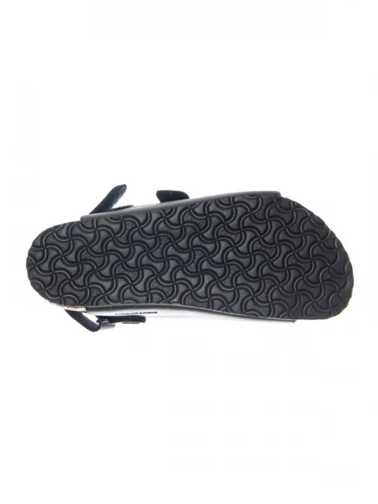 Foto van product BIRKENSTOCK Sandalen 'Milano HL Kids Birko Flor Narrow Fit Black' zwart