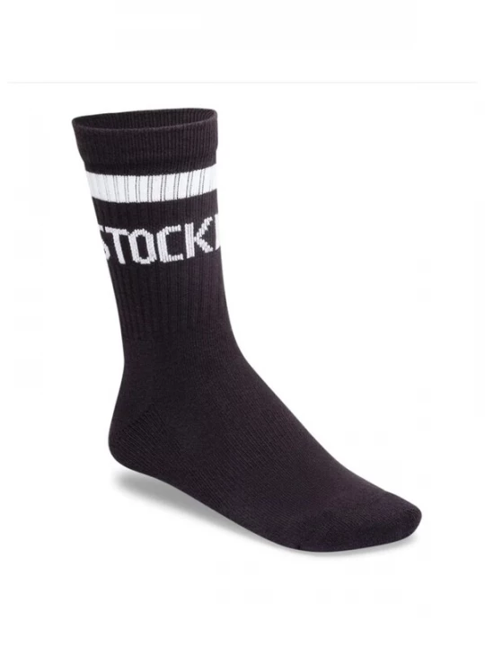 Foto van product BIRKENSTOCK Sokken 'COTTON CREW BLACK / WHITE' zwart