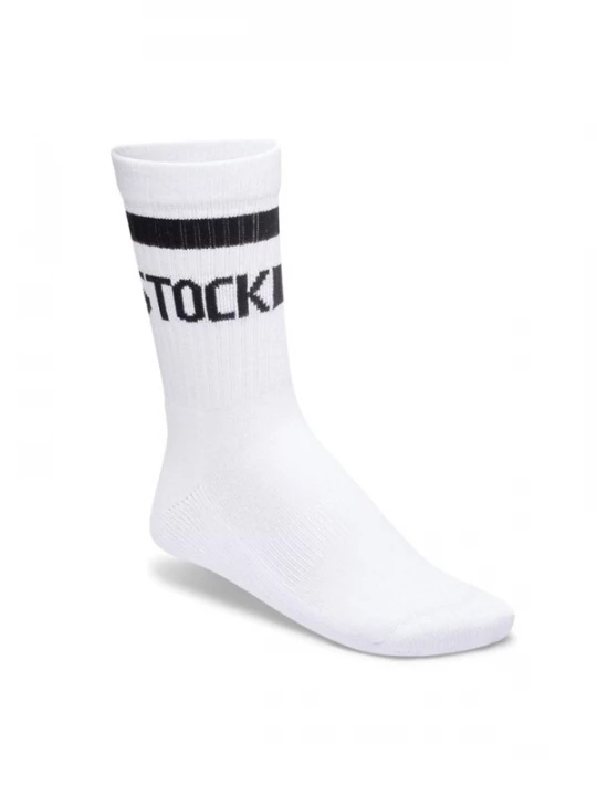 Foto van product BIRKENSTOCK Sokken 'COTTON CREW WHITE / BLACK' wit