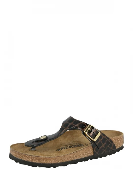 Foto van product BIRKENSTOCK Teenslipper 'Gizeh' bruin / zwart