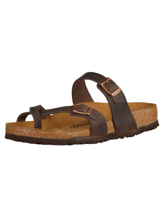 Foto van product BIRKENSTOCK Teenslipper 'Mayari' kastanjebruin