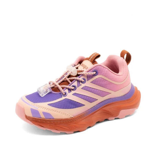 Foto van product BISGAARD Sneakers 'Fred' crème / lavendel / oranje / rosa