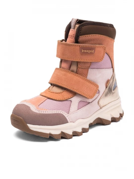 Foto van product BISGAARD Snowboots 'Edon' oranje / rosa / rosé