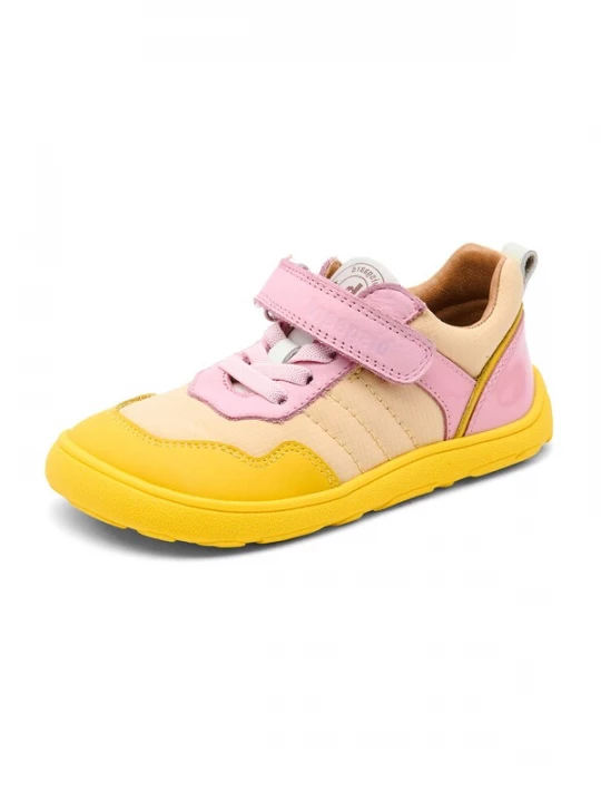 Foto van product BISGAARD Wandelschoen 'Baloo' geel / pastelgroen / pasteloranje / rosa