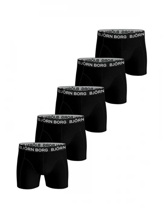 Foto van product BJÖRN BORG Boxershorts 'Essential' zwart / wit