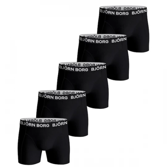 Foto van product BJÖRN BORG Boxershorts zwart / wit