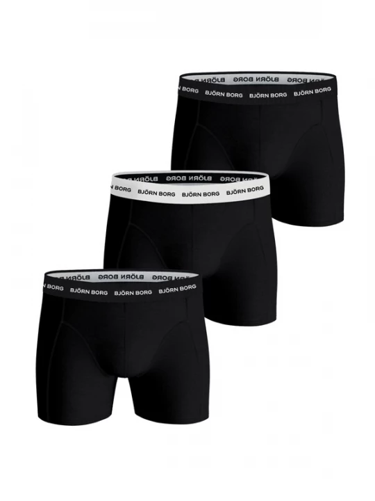 Foto van product BJÖRN BORG Boxershorts zwart / wit