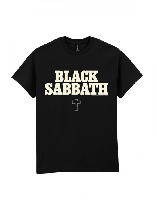 Foto van product BLACK SABBATH Shirt 'Black Sabbath Logo T-Shirt' zwart