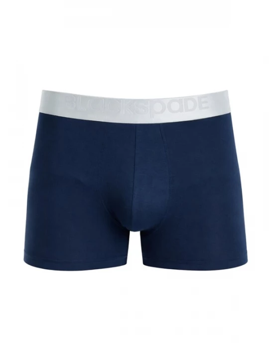 Foto van product Blackspade Boxershorts donkerblauw / lichtgrijs