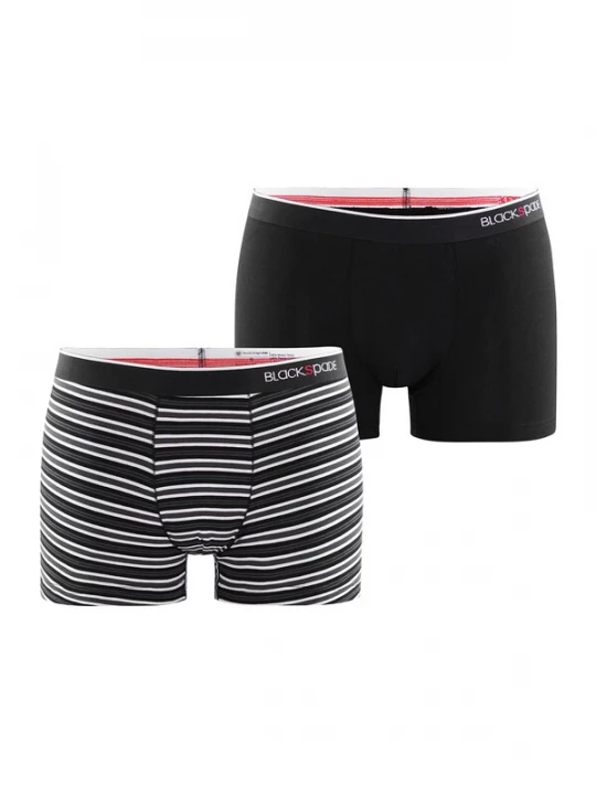 Foto van product Blackspade Boxershorts ' Stripes ' zwart / wit