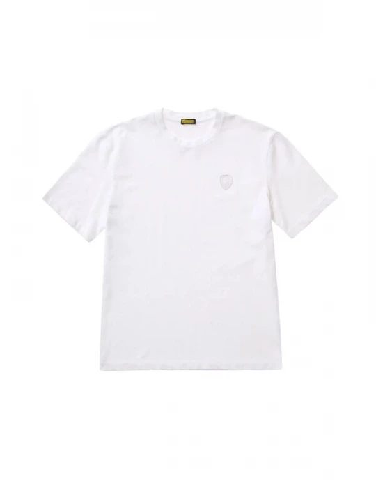 Foto van product Blauer Shirt 'BLAUER ATHENS T-SHIRT T-SHIRT' wit