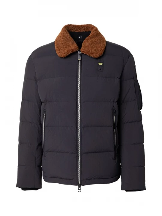 Foto van product Blauer.USA Winterjas 'REYNOLD' cognac / zwart Blauer Usa
