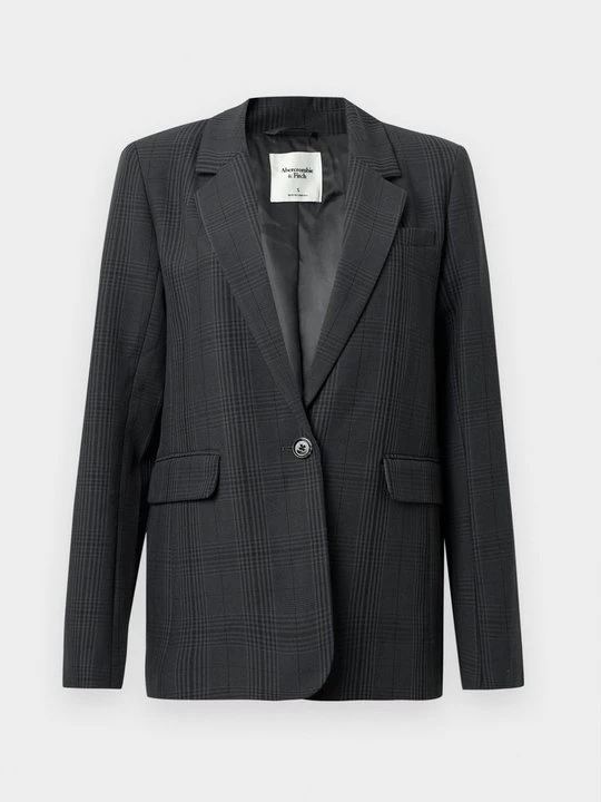 Foto van product Blazer Abercrombie & Fitch donkergrijs
