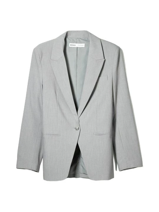 Foto van product Blazer Bershka donkergrijs
