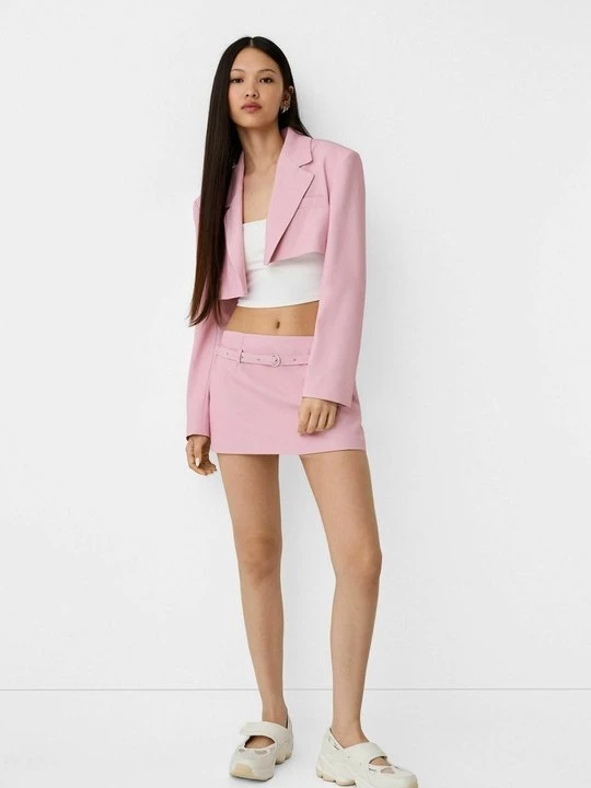 Foto van product Blazer Bershka roze
