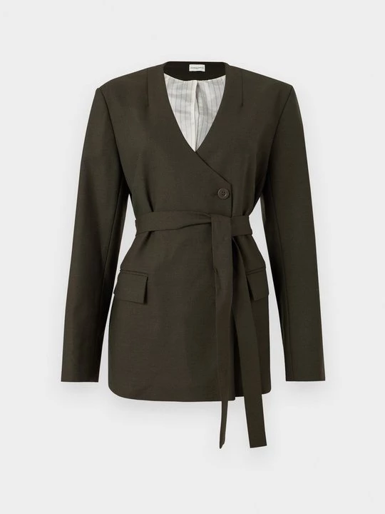 Foto van product Blazer CLAUDIE PIERLOT kaki