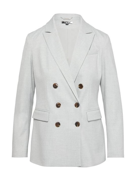 Foto van product Blazer comma lichtgrijs gemêleerd
