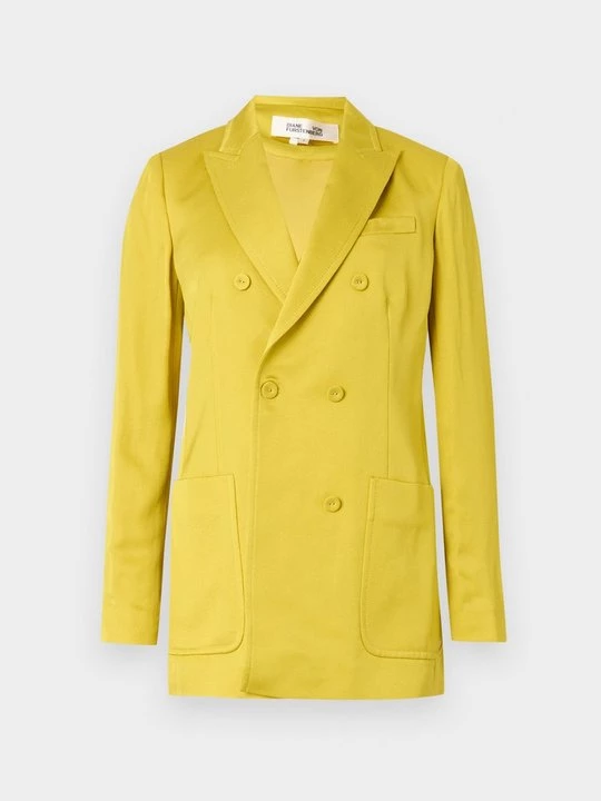 Foto van product Blazer Diane Von Furstenberg geel