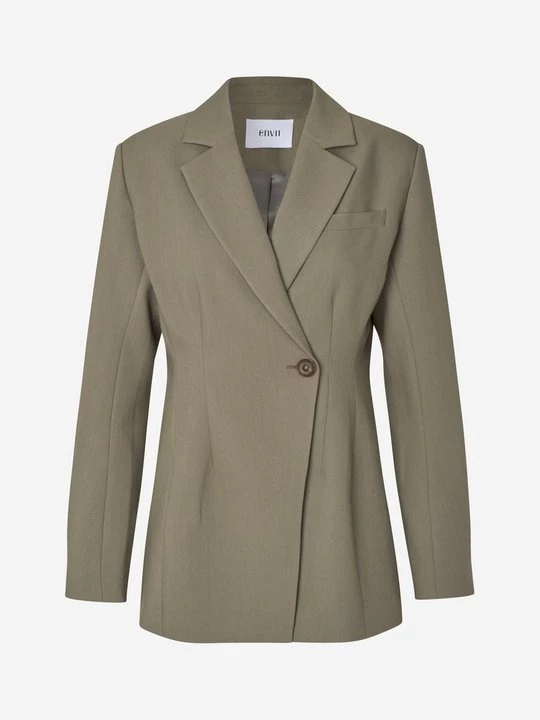 Foto van product Blazer Envii olijfgroen