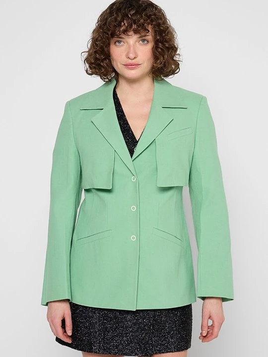 Foto van product Blazer Ganni groen