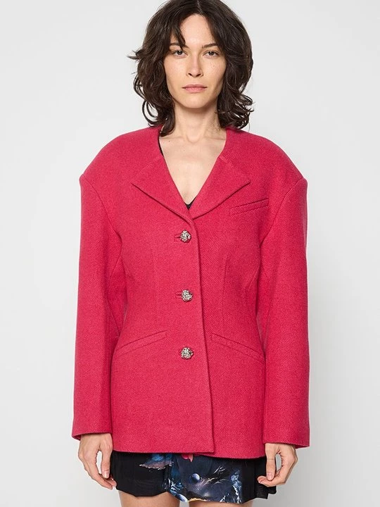 Foto van product Blazer Ganni rood