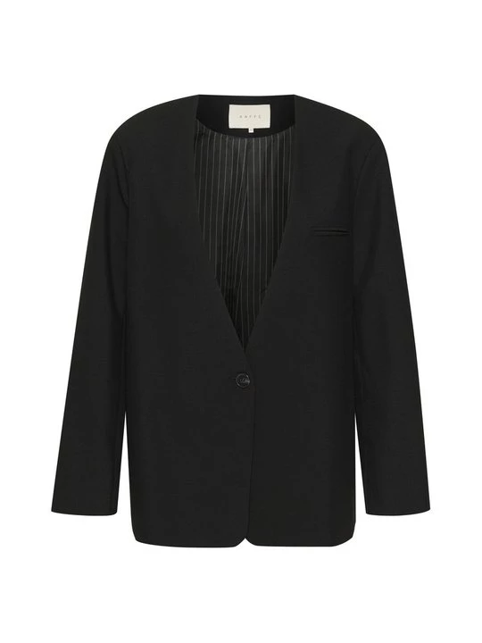 Foto van product Blazer Kaffe gemêleerd zwart