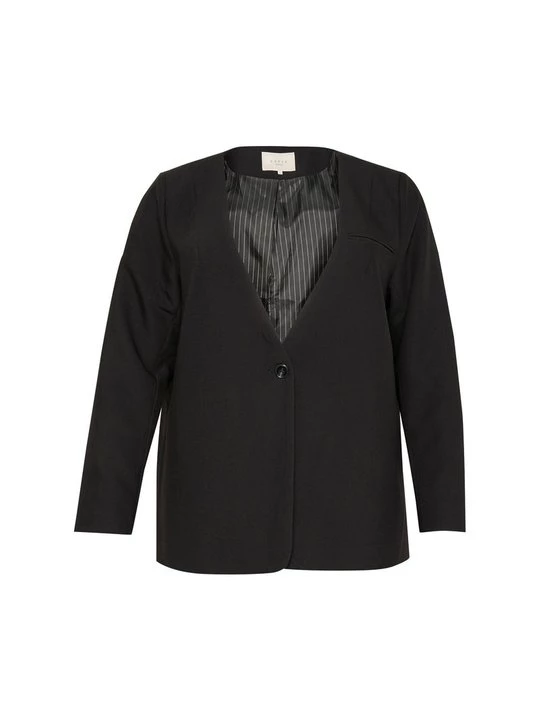 Foto van product Blazer Kaffe gemêleerd zwart
