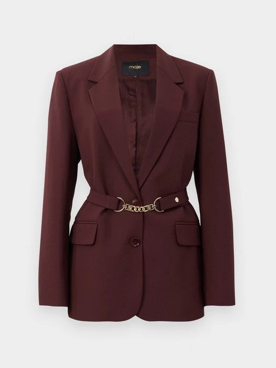 Foto van product Blazer Maje bordeauxrood