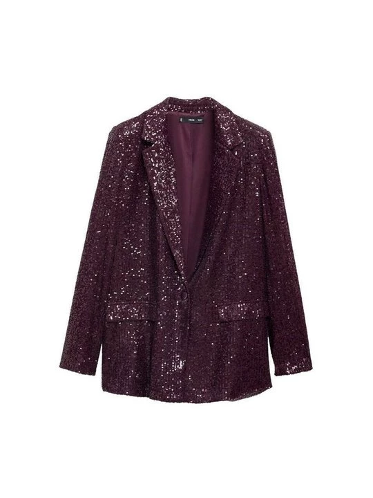 Foto van product Blazer Mango bordeauxrood