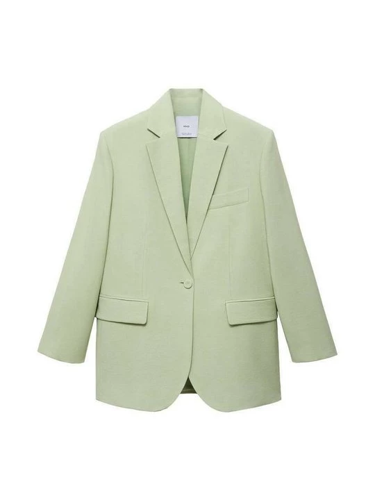 Foto van product Blazer Mango lichtgroen