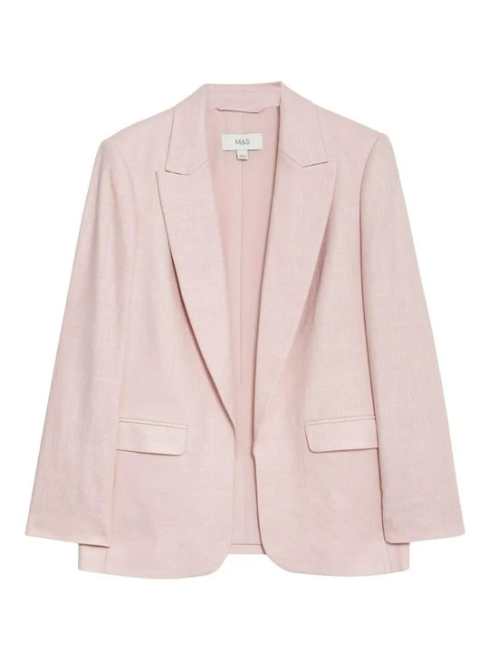 Foto van product Blazer Marks & Spencer gemêleerd donkerroze