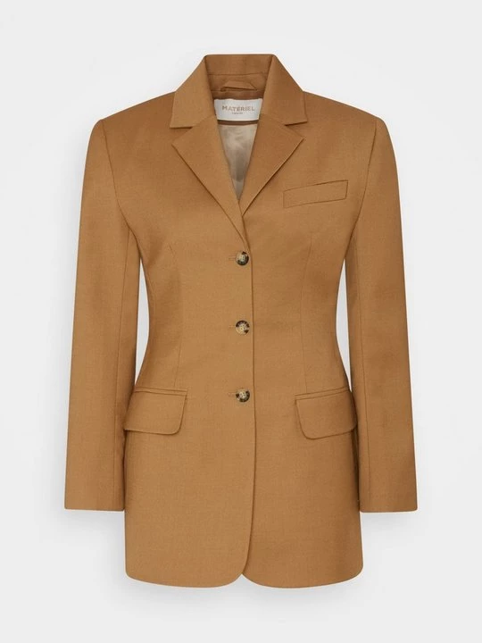 Foto van product Blazer Materiel camel