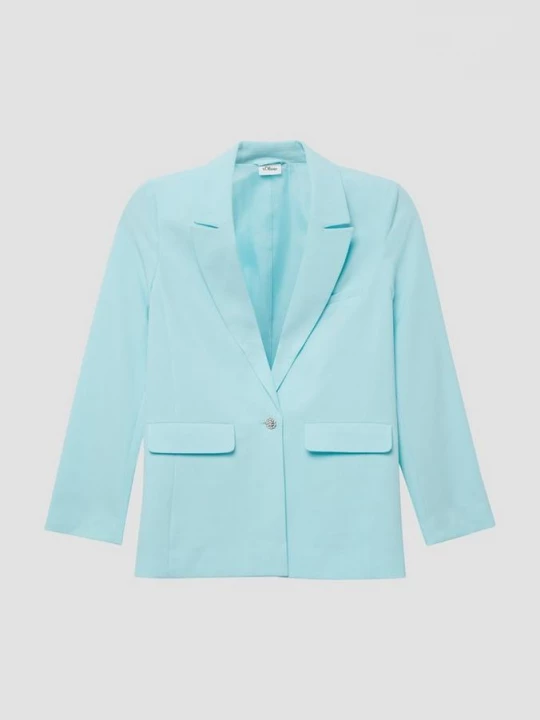 Foto van product Blazer met reverskraag en sierknoop s.Oliver