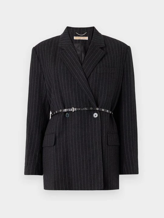 Foto van product Blazer Michael Kors donkergrijs gemêleerd