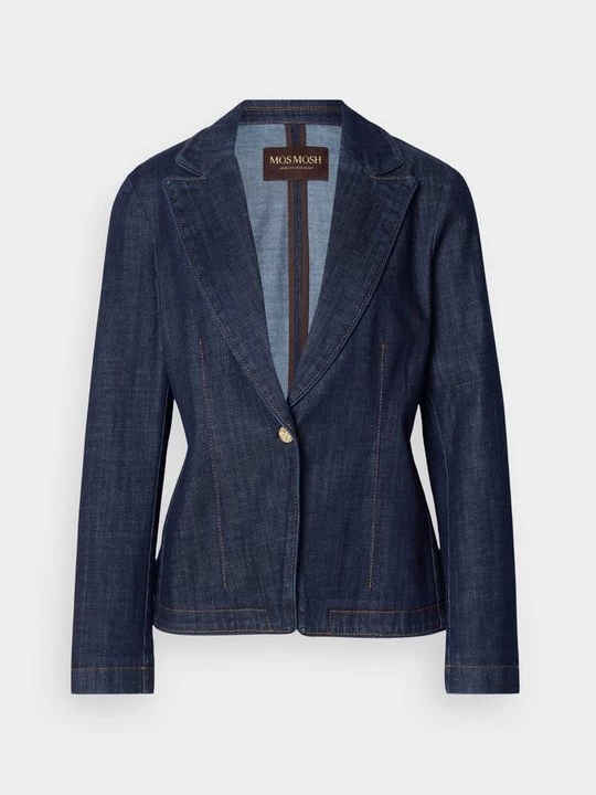 Foto van product Blazer MOS MOSH donkerblauw denim